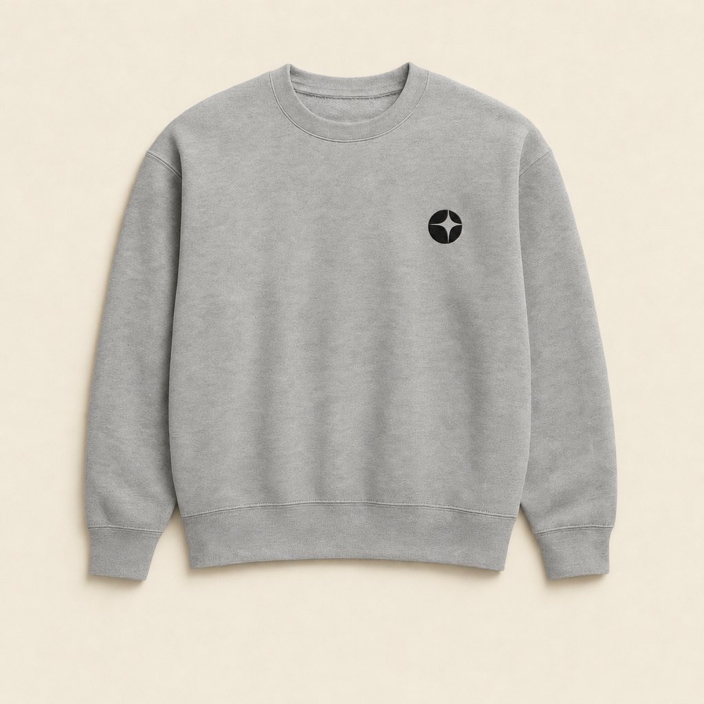 The Crewneck — Grey