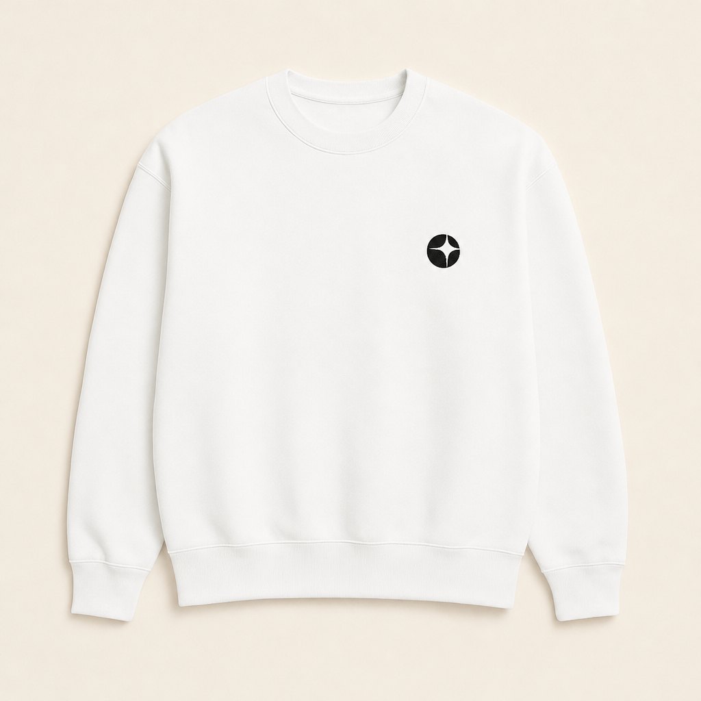 The Crewneck — White